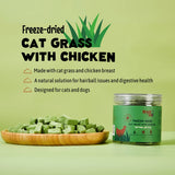 Arya Sit! Freeze-Dried Cat Grass with Chicken