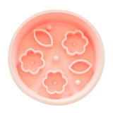 EmeryPets Flower + Leaf Slow Feeder Bowl