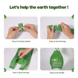 Deo Doo Eco-Friendly XL Poop Bags with Handle