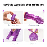 Deo Doo Lavender Scented Poop Bag with Handle