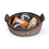 CHEWFFON Steamed Mussels Hide and Seek Dog Toy