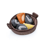 CHEWFFON Steamed Mussels Hide and Seek Dog Toy