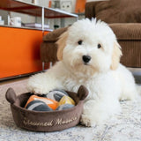 CHEWFFON Steamed Mussels Hide and Seek Dog Toy