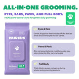 Pawcus Dog Wipes 100 count