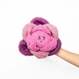 The FurryFolks Red Cabbage Nose Work Toy