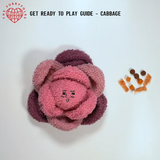 The FurryFolks Red Cabbage Nose Work Toy