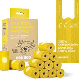 Deo Doo 100% Compostable Poop Bag with Handle
