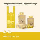 Deo Doo 100% Compostable Poop Bag with Handle